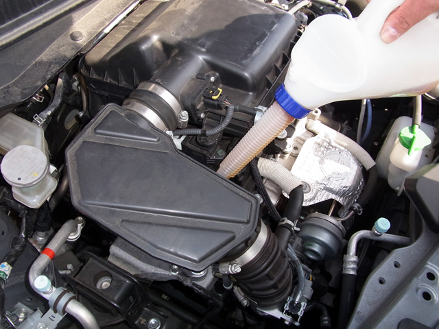 スイフトスポーツのエンジンオイル交換