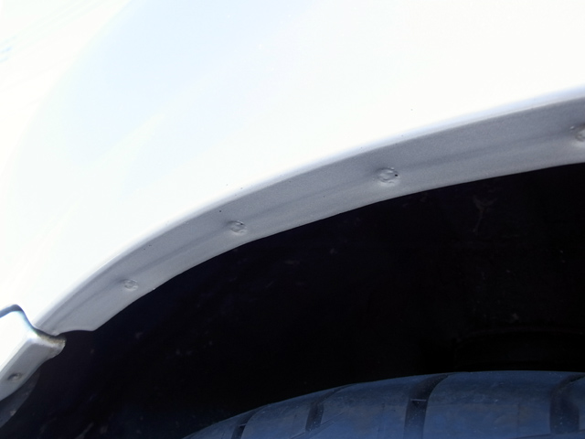 フェンダーの爪、清掃完了