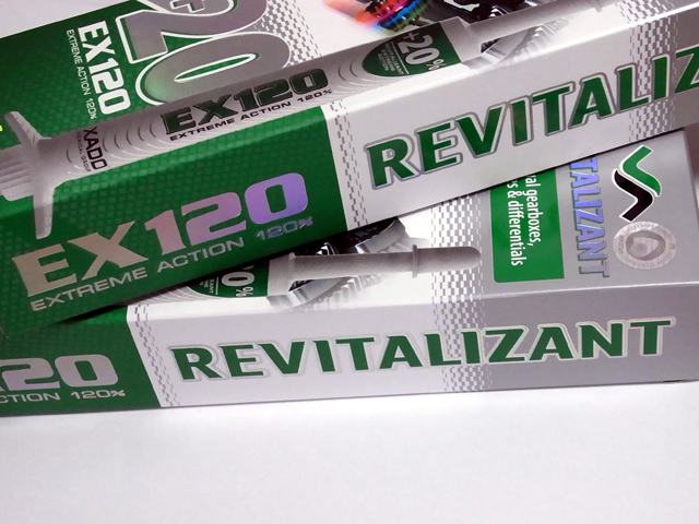 XADO REVITALIZANT EX120のパッケージ