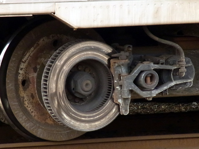 パイオニアIII台車のブレーキアップ