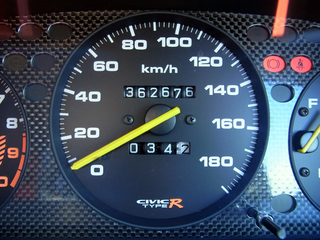 添加直後の走行距離