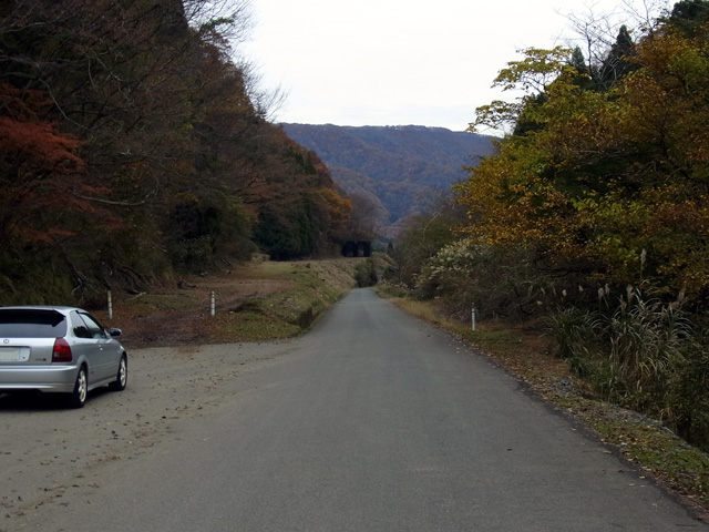 山中信号場の広場