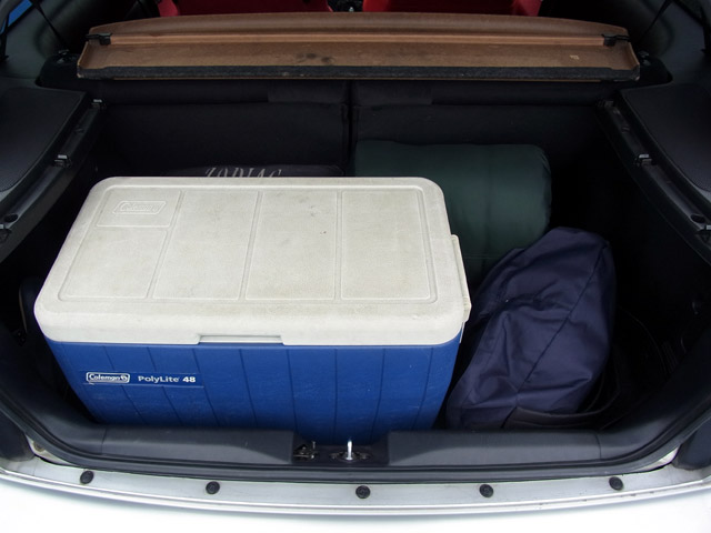 トランクが満載に