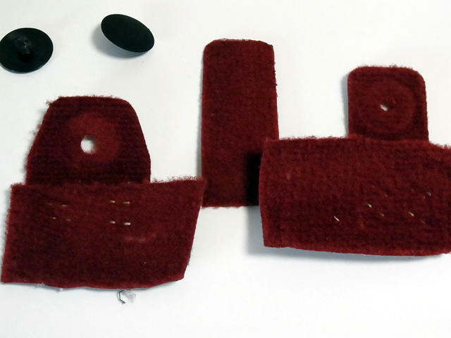 クリップとの固定部分