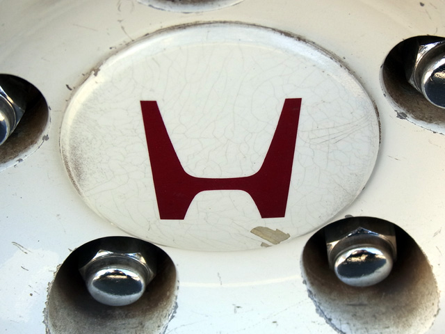 再び塗装が剥がれる