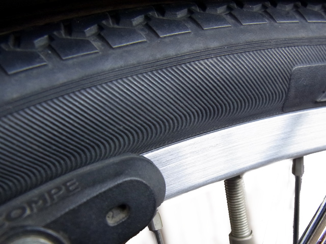 研磨後のリムの様子