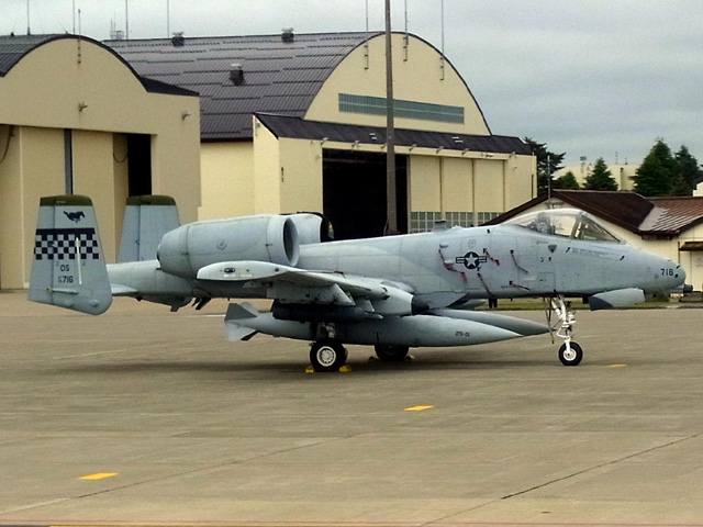 三沢基地に訪れたA-10、78-0716その2