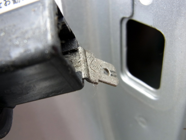 コネクタが繋がっていない