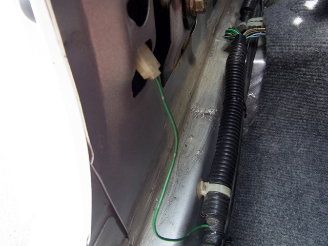 ハーネスの接続確認