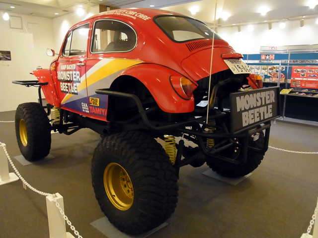 実車版モンスタービートルのリア