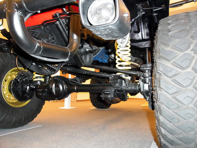 フロントサスペンション周辺