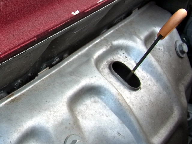 オイルレベルゲージ