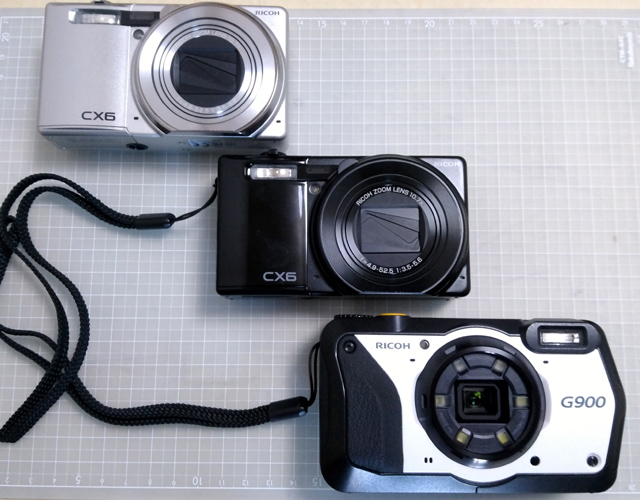 リコーのデジカメたち