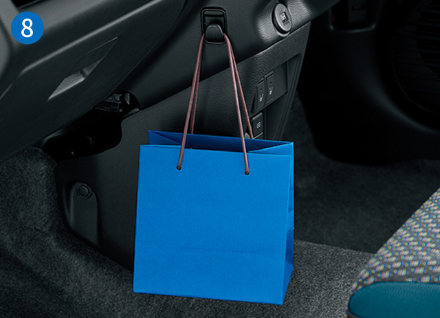 スズキハスラーのショッピングフック