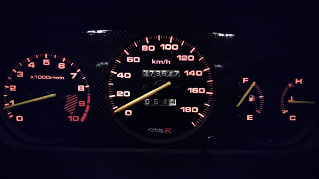 37.3万キロのオドメーター