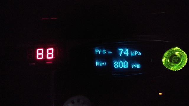 水温計と負圧計