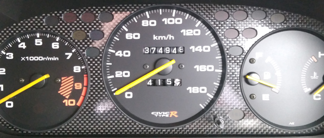 EK9のメーター状況