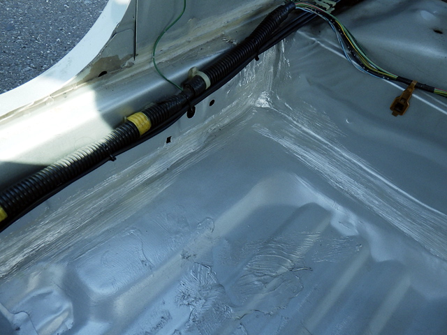 フロアパネル異常なし