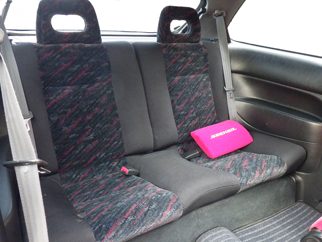 リアシート周り