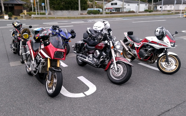 ツーリング参加車両