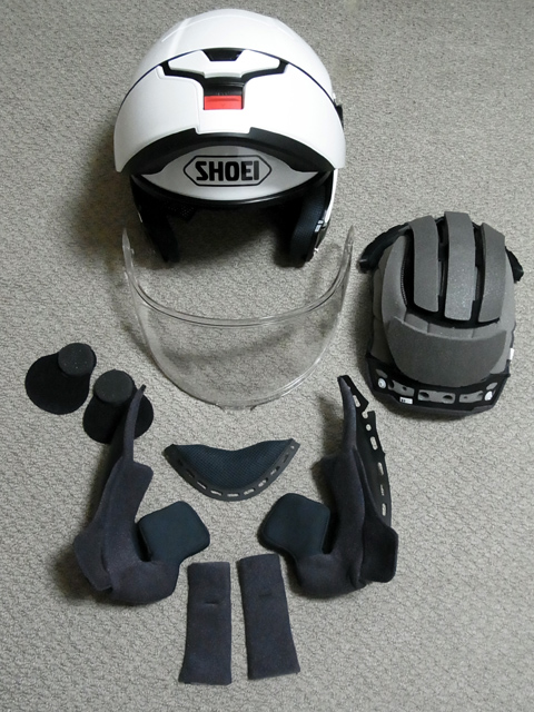 ヘルメット洗濯中