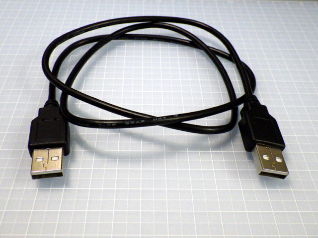 USB-A(オス-オス)ケーブル
