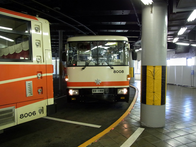 バスは複数で運行