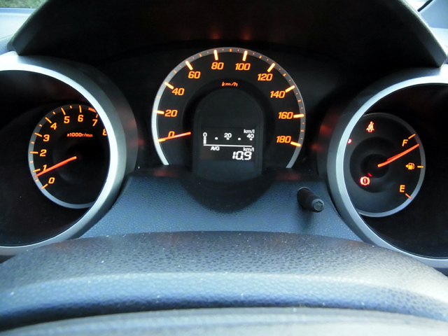 GE6フィットのメーター