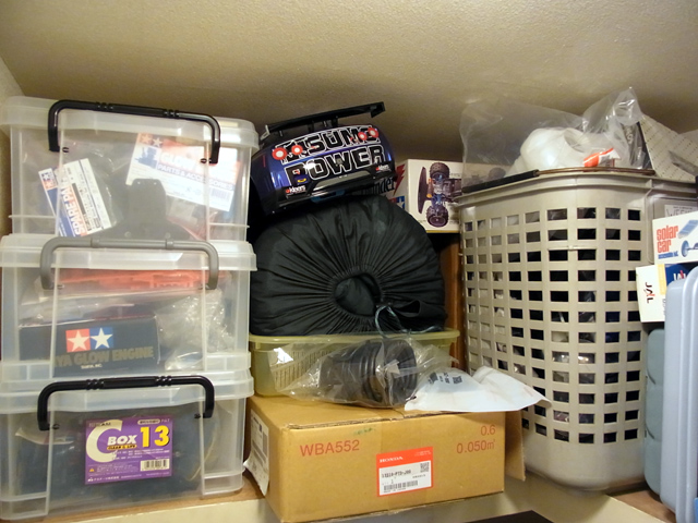 RCカー保管区画