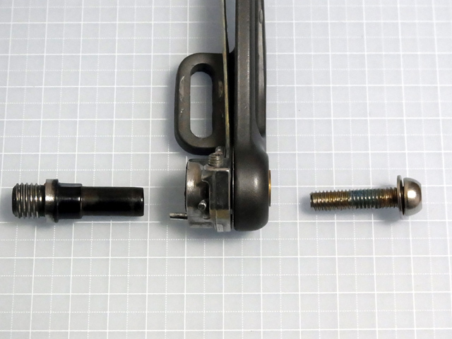 分解できたブレーキアーム