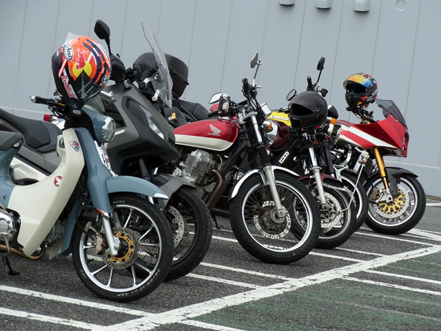 バイク部大集合