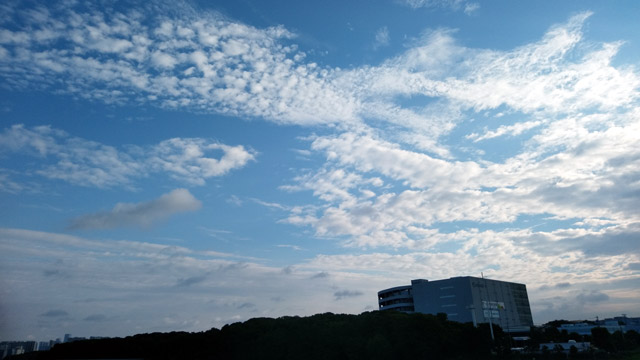 秋の空を初観測