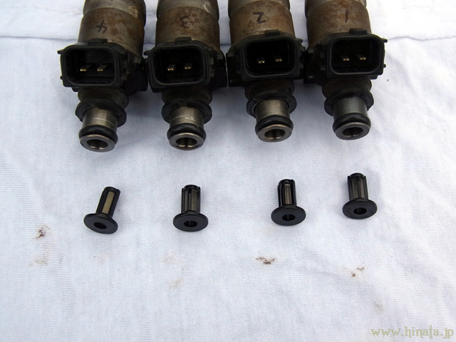 インジェクター内部のフィルター