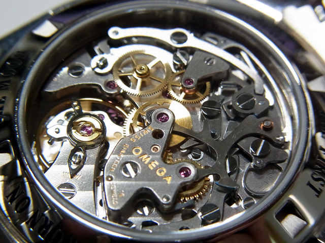 ムーブメントの部品も交換