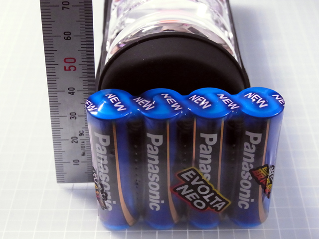 高さは単3電池並み