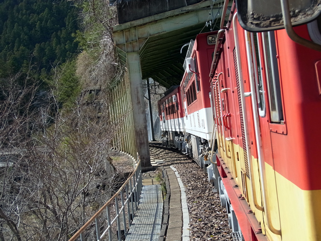 井川線では三重連