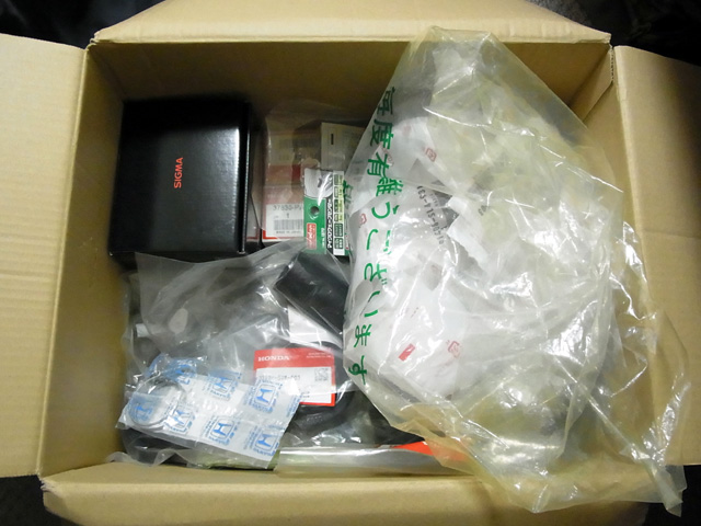 ストックパーツの保管箱