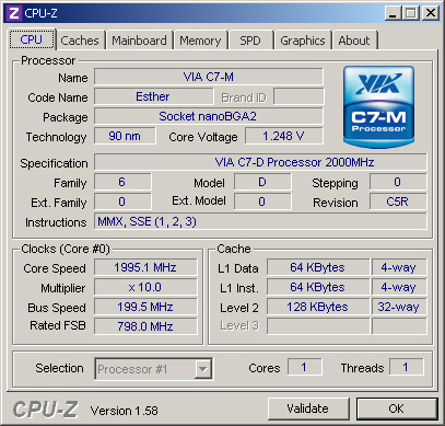 CPU-Z Ver1.58