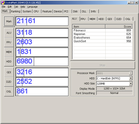 CrystalMark 2004R3 [0.9.126.452]